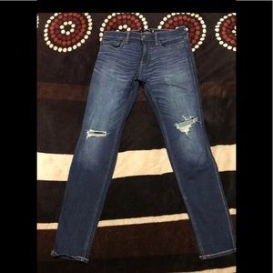 Mens Hollister ripped jeans